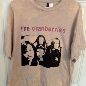 H&M Kids The Cranberries Graphic Tee - Tan